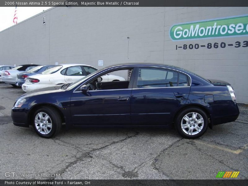 Majestic Blue Metallic / Charcoal 2006 Nissan Altima 2.5 S Special Edition