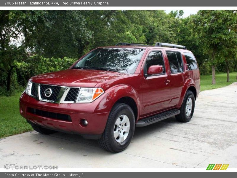 Red Brawn Pearl / Graphite 2006 Nissan Pathfinder SE 4x4