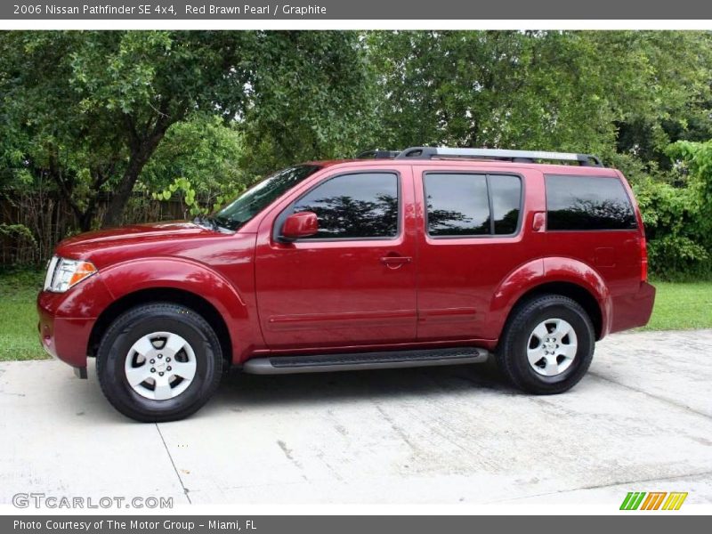 Red Brawn Pearl / Graphite 2006 Nissan Pathfinder SE 4x4
