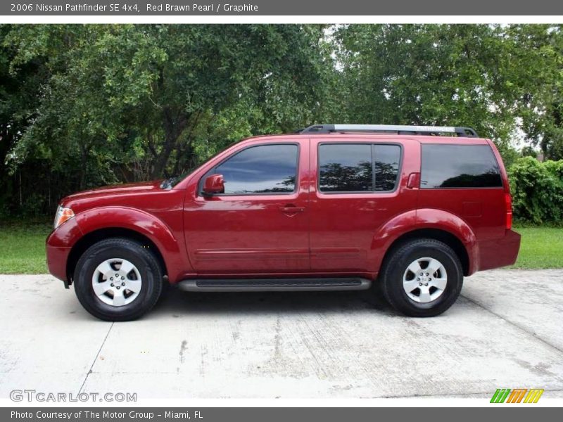Red Brawn Pearl / Graphite 2006 Nissan Pathfinder SE 4x4