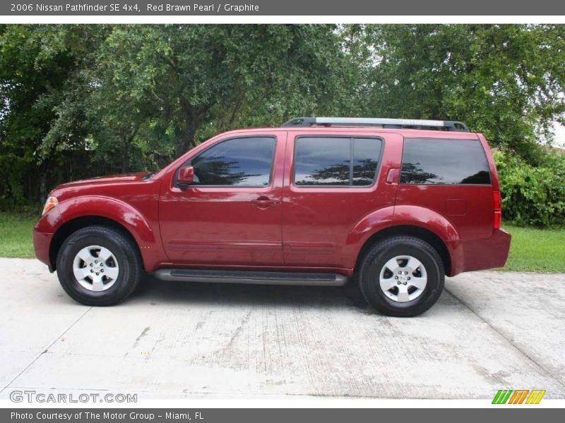 Red Brawn Pearl / Graphite 2006 Nissan Pathfinder SE 4x4