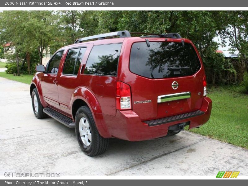 Red Brawn Pearl / Graphite 2006 Nissan Pathfinder SE 4x4