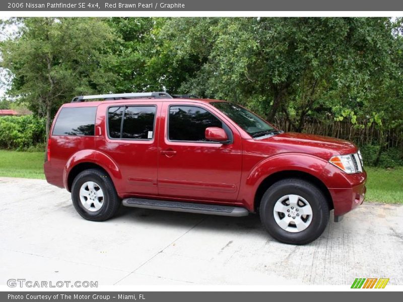 Red Brawn Pearl / Graphite 2006 Nissan Pathfinder SE 4x4