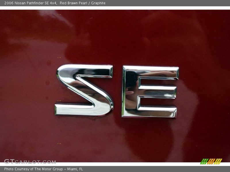Red Brawn Pearl / Graphite 2006 Nissan Pathfinder SE 4x4