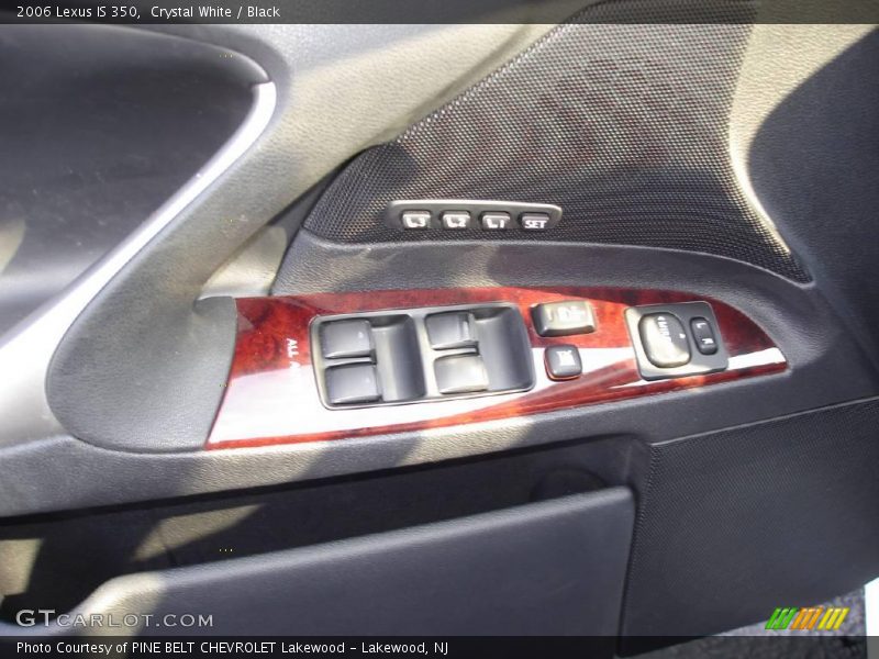 Crystal White / Black 2006 Lexus IS 350