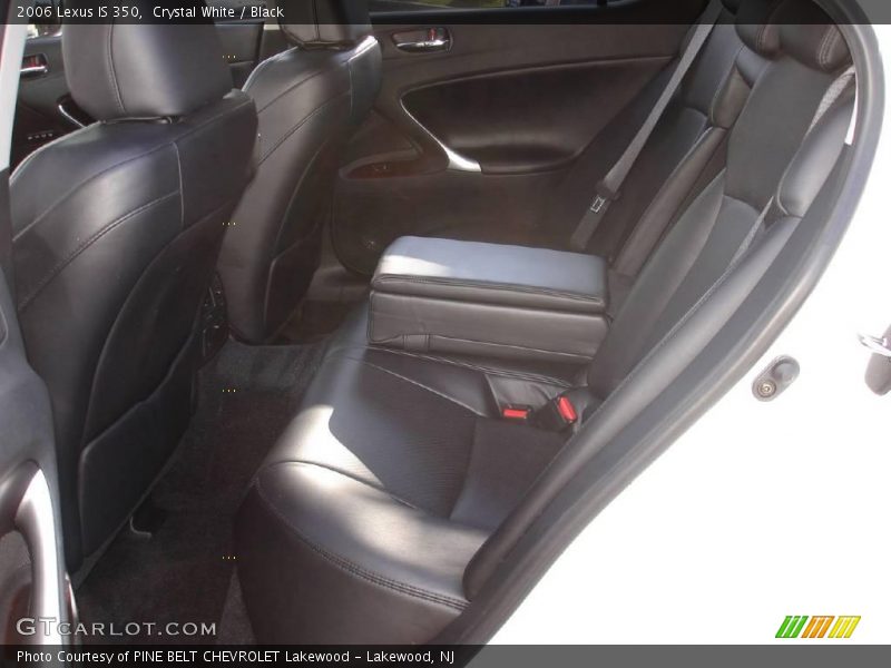 Crystal White / Black 2006 Lexus IS 350