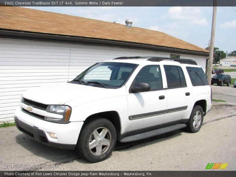 Summit White / Dark Pewter 2002 Chevrolet TrailBlazer EXT LT 4x4