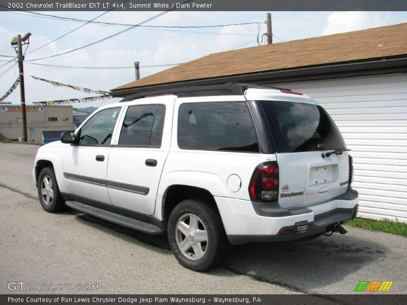 Summit White / Dark Pewter 2002 Chevrolet TrailBlazer EXT LT 4x4