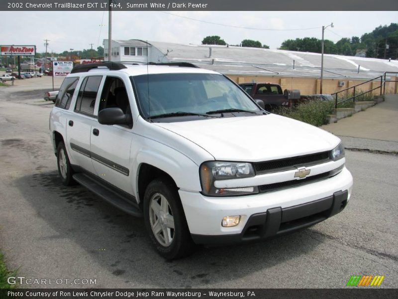 Summit White / Dark Pewter 2002 Chevrolet TrailBlazer EXT LT 4x4