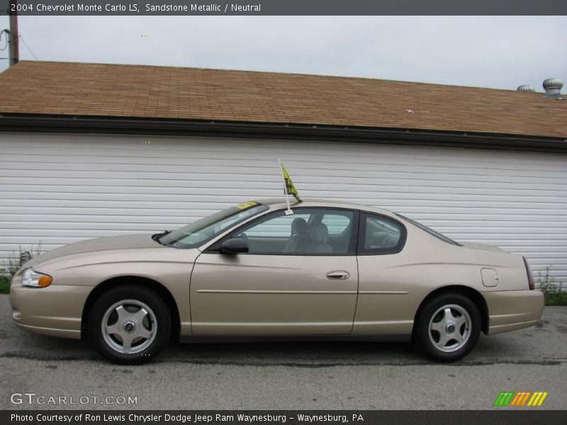 Sandstone Metallic / Neutral 2004 Chevrolet Monte Carlo LS