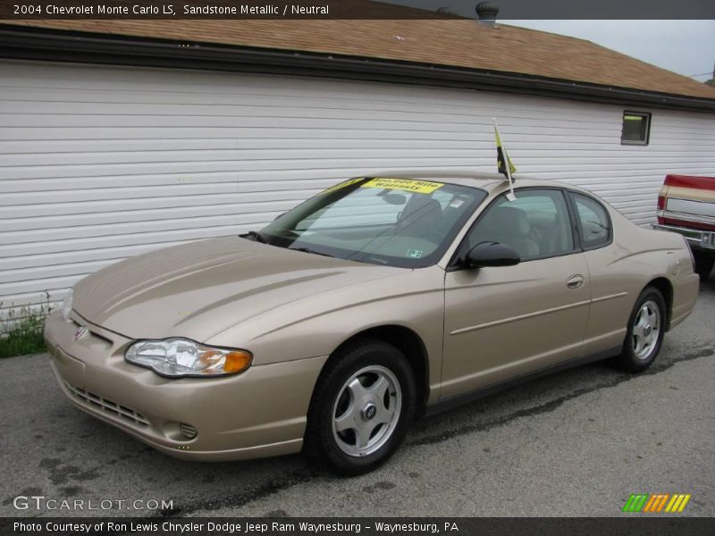 Sandstone Metallic / Neutral 2004 Chevrolet Monte Carlo LS