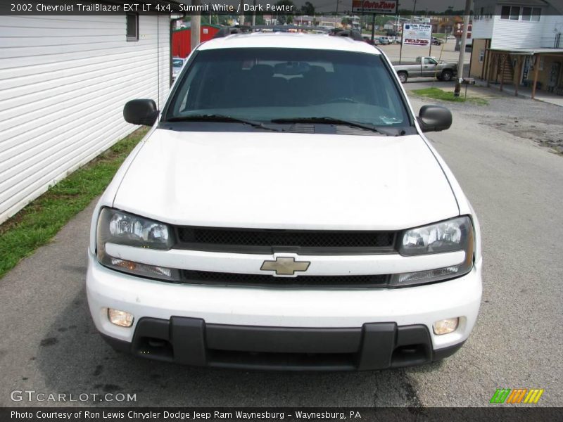 Summit White / Dark Pewter 2002 Chevrolet TrailBlazer EXT LT 4x4