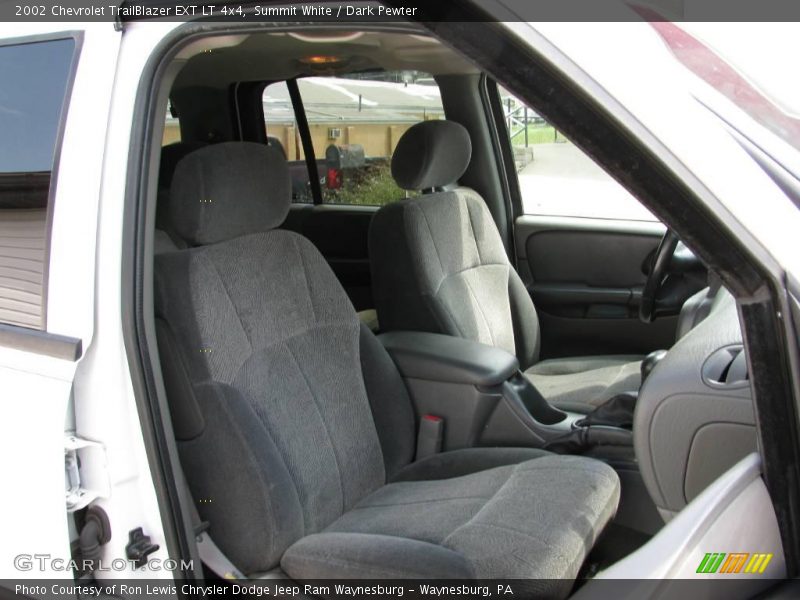 Summit White / Dark Pewter 2002 Chevrolet TrailBlazer EXT LT 4x4