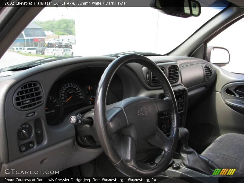 Summit White / Dark Pewter 2002 Chevrolet TrailBlazer EXT LT 4x4