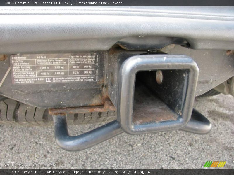 Summit White / Dark Pewter 2002 Chevrolet TrailBlazer EXT LT 4x4