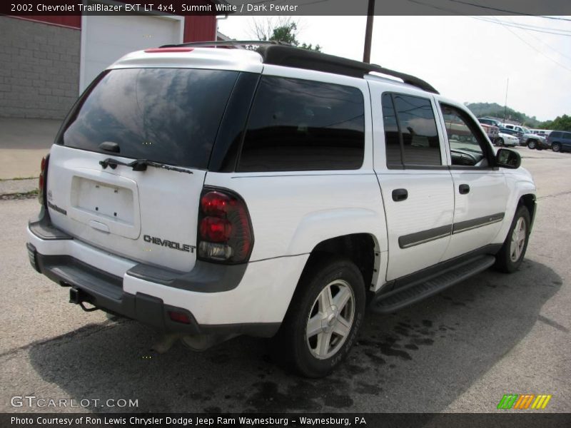 Summit White / Dark Pewter 2002 Chevrolet TrailBlazer EXT LT 4x4