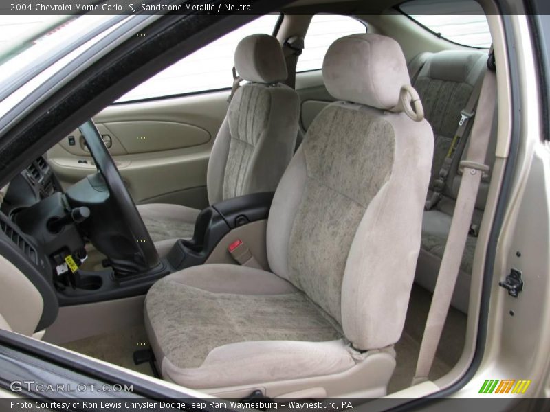 Sandstone Metallic / Neutral 2004 Chevrolet Monte Carlo LS
