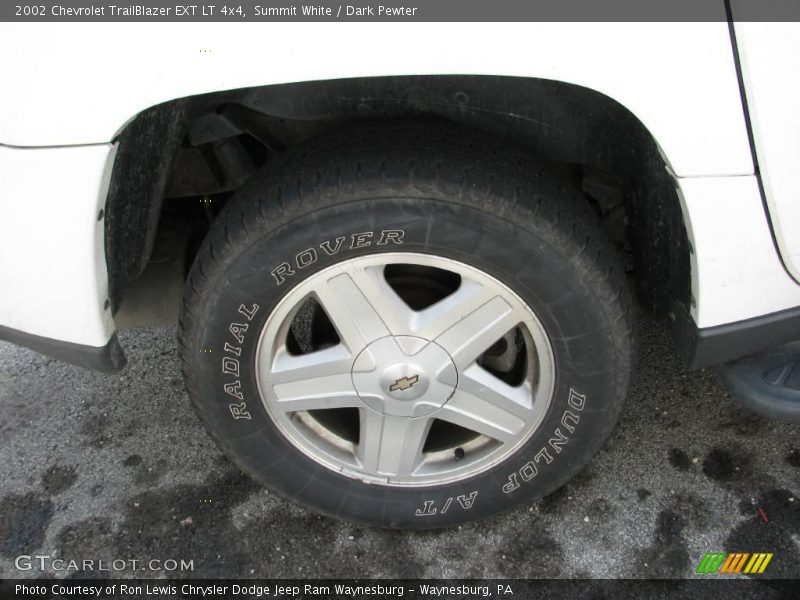 Summit White / Dark Pewter 2002 Chevrolet TrailBlazer EXT LT 4x4