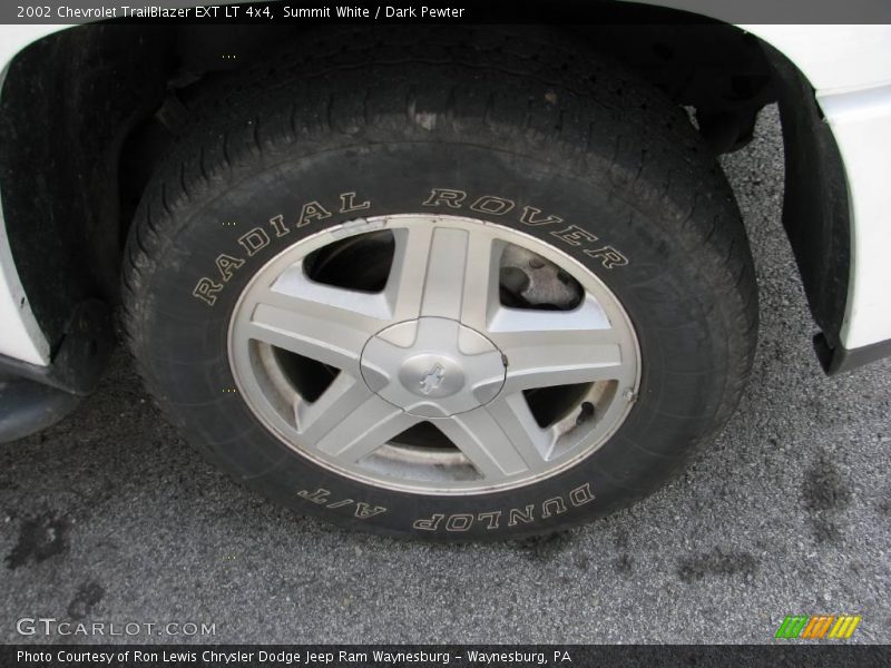 Summit White / Dark Pewter 2002 Chevrolet TrailBlazer EXT LT 4x4