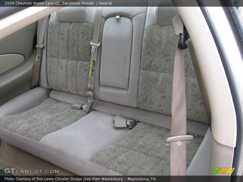 Sandstone Metallic / Neutral 2004 Chevrolet Monte Carlo LS