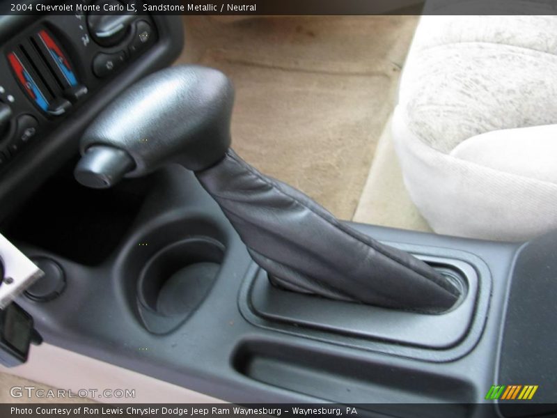 Sandstone Metallic / Neutral 2004 Chevrolet Monte Carlo LS