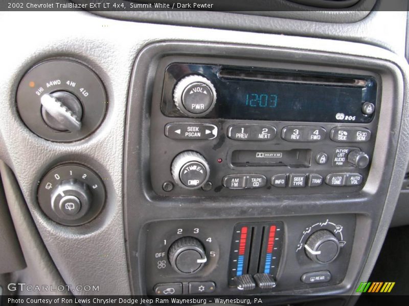 Summit White / Dark Pewter 2002 Chevrolet TrailBlazer EXT LT 4x4
