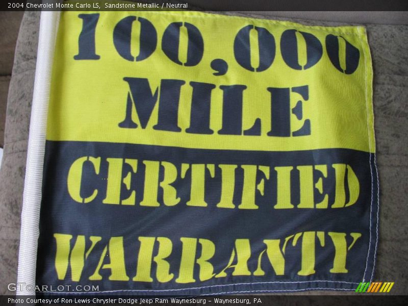 Sandstone Metallic / Neutral 2004 Chevrolet Monte Carlo LS