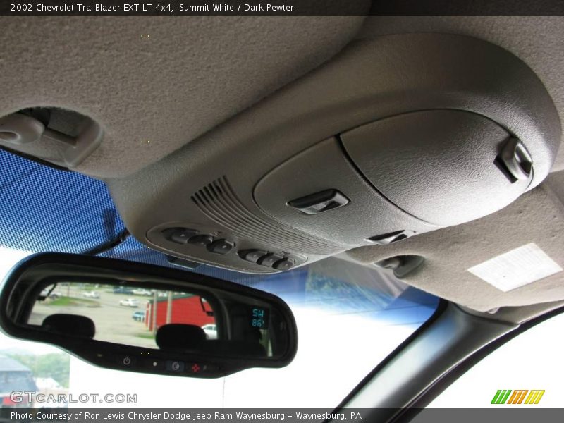Summit White / Dark Pewter 2002 Chevrolet TrailBlazer EXT LT 4x4