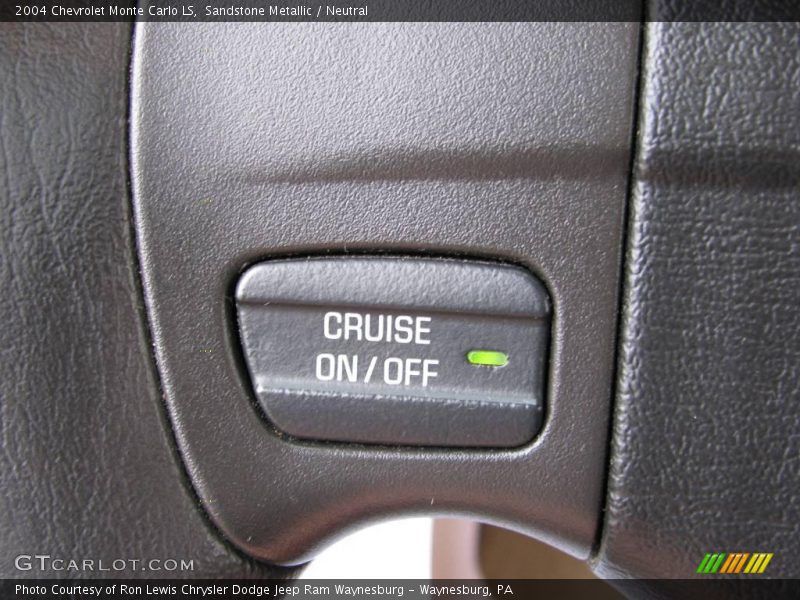 Sandstone Metallic / Neutral 2004 Chevrolet Monte Carlo LS