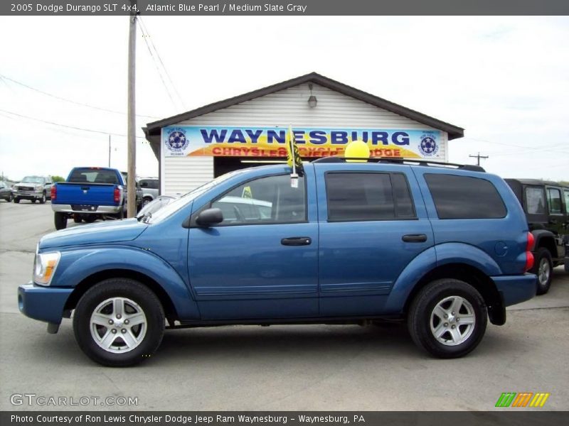Atlantic Blue Pearl / Medium Slate Gray 2005 Dodge Durango SLT 4x4
