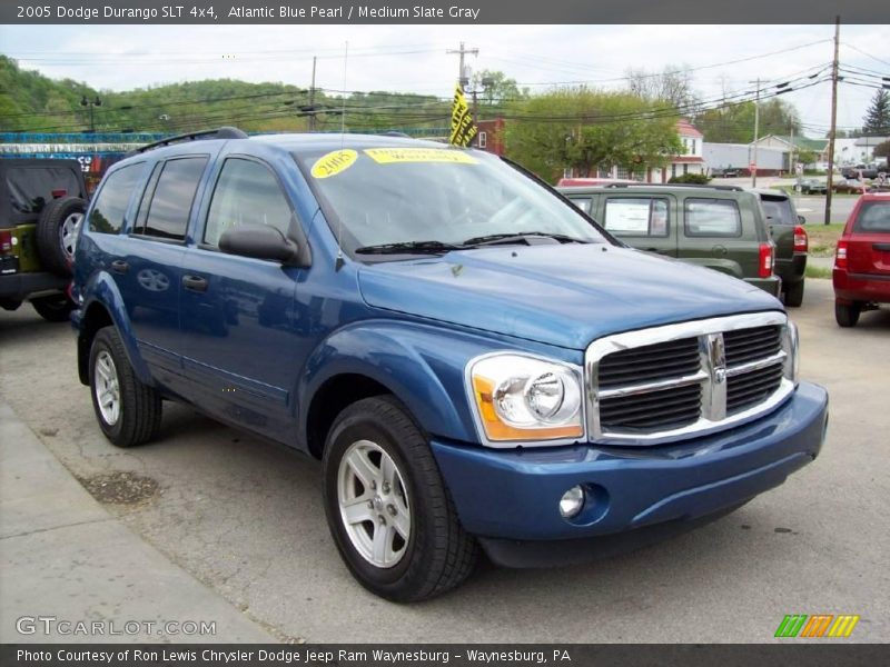 Atlantic Blue Pearl / Medium Slate Gray 2005 Dodge Durango SLT 4x4