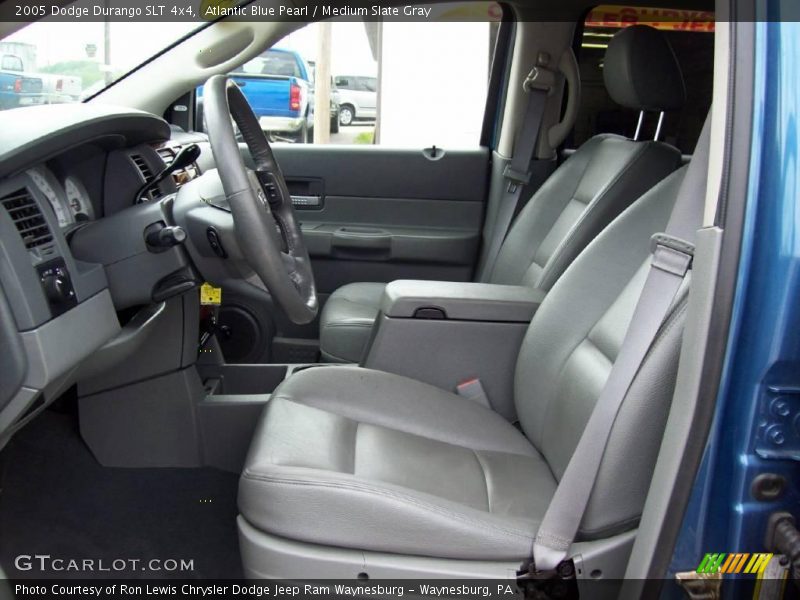 Atlantic Blue Pearl / Medium Slate Gray 2005 Dodge Durango SLT 4x4