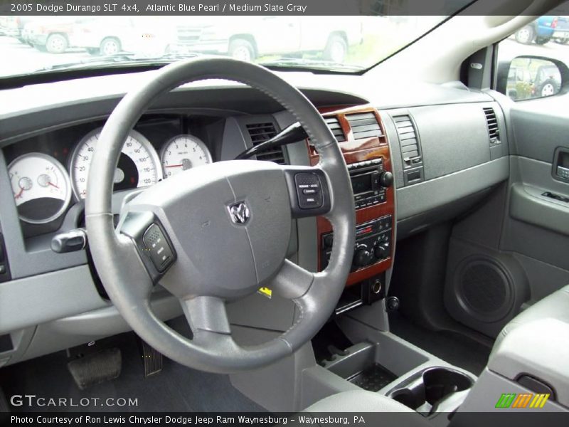 Atlantic Blue Pearl / Medium Slate Gray 2005 Dodge Durango SLT 4x4
