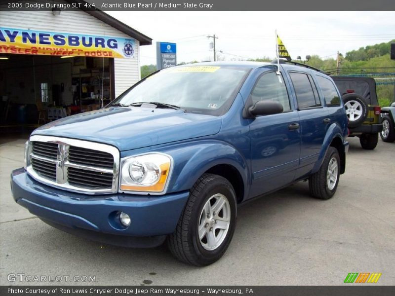 Atlantic Blue Pearl / Medium Slate Gray 2005 Dodge Durango SLT 4x4