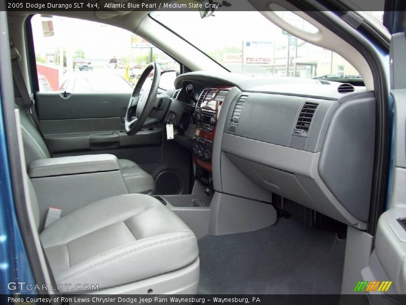 Atlantic Blue Pearl / Medium Slate Gray 2005 Dodge Durango SLT 4x4