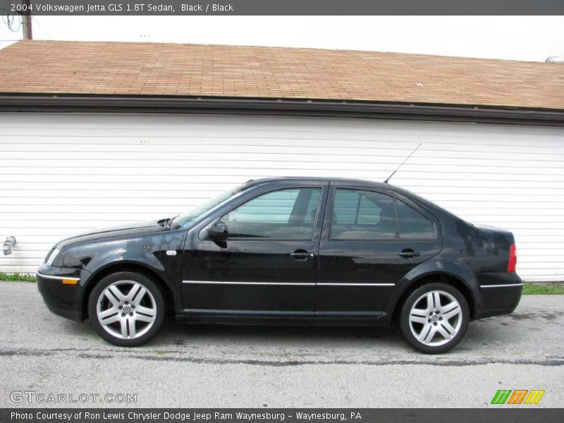 Black / Black 2004 Volkswagen Jetta GLS 1.8T Sedan