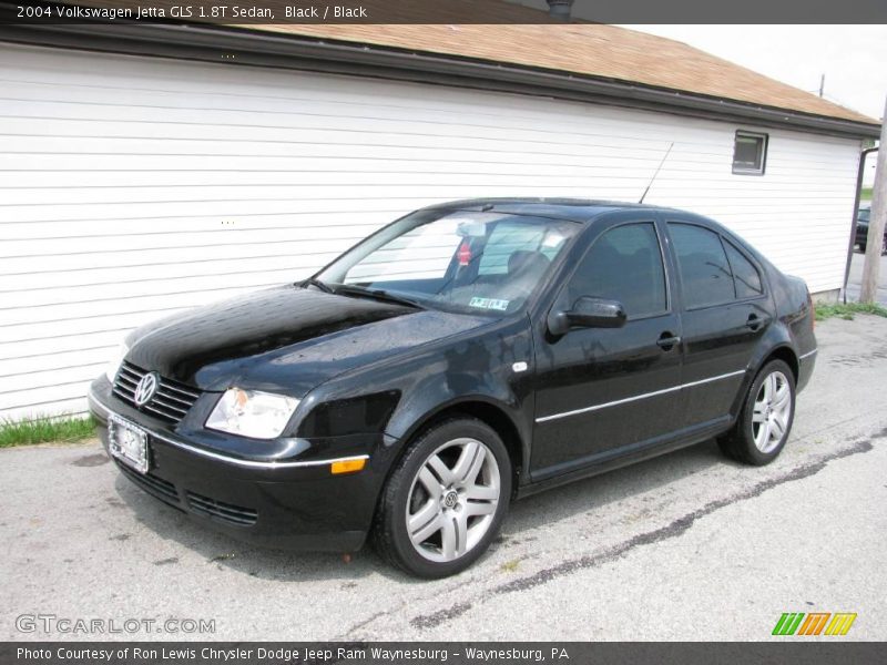 Black / Black 2004 Volkswagen Jetta GLS 1.8T Sedan