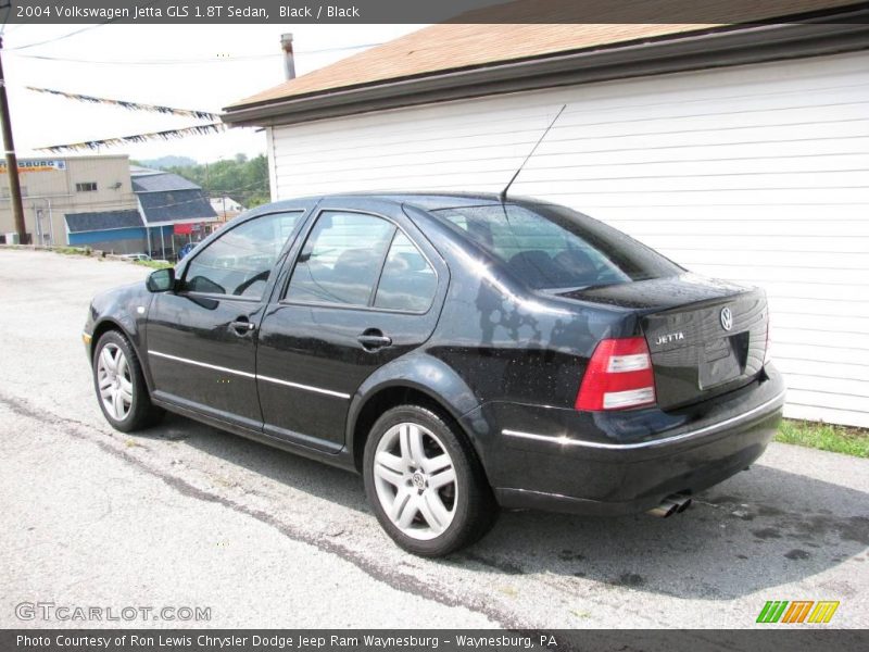 Black / Black 2004 Volkswagen Jetta GLS 1.8T Sedan