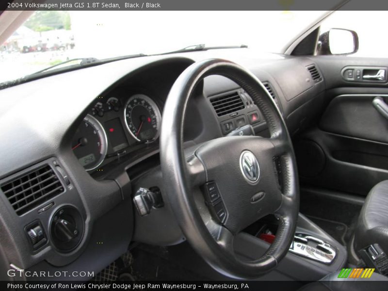Black / Black 2004 Volkswagen Jetta GLS 1.8T Sedan