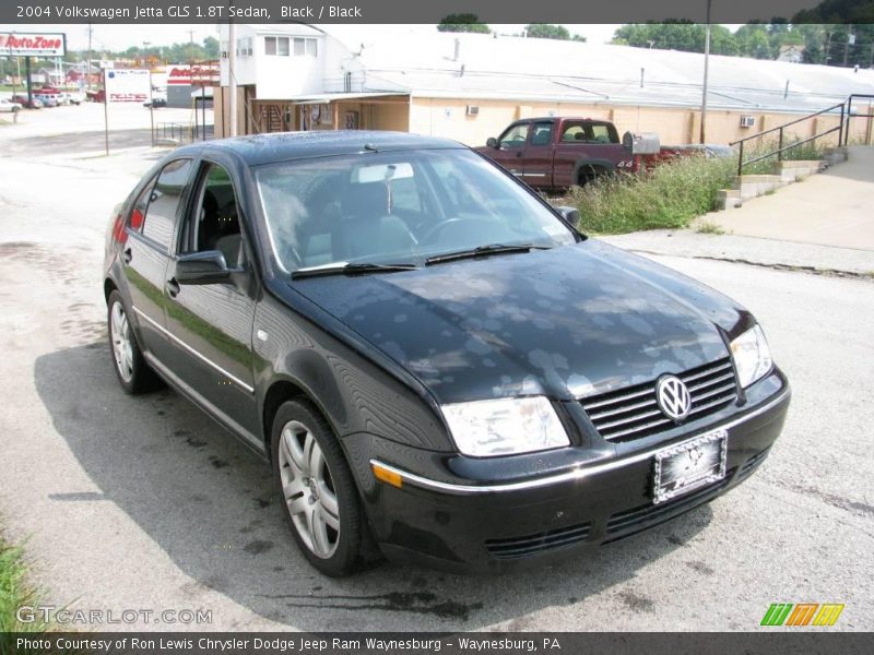 Black / Black 2004 Volkswagen Jetta GLS 1.8T Sedan
