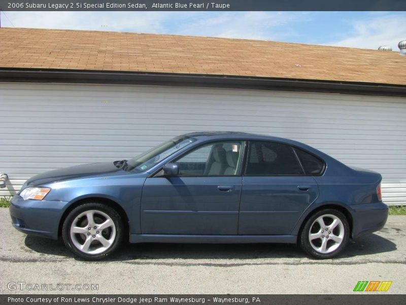 Atlantic Blue Pearl / Taupe 2006 Subaru Legacy 2.5i Special Edition Sedan