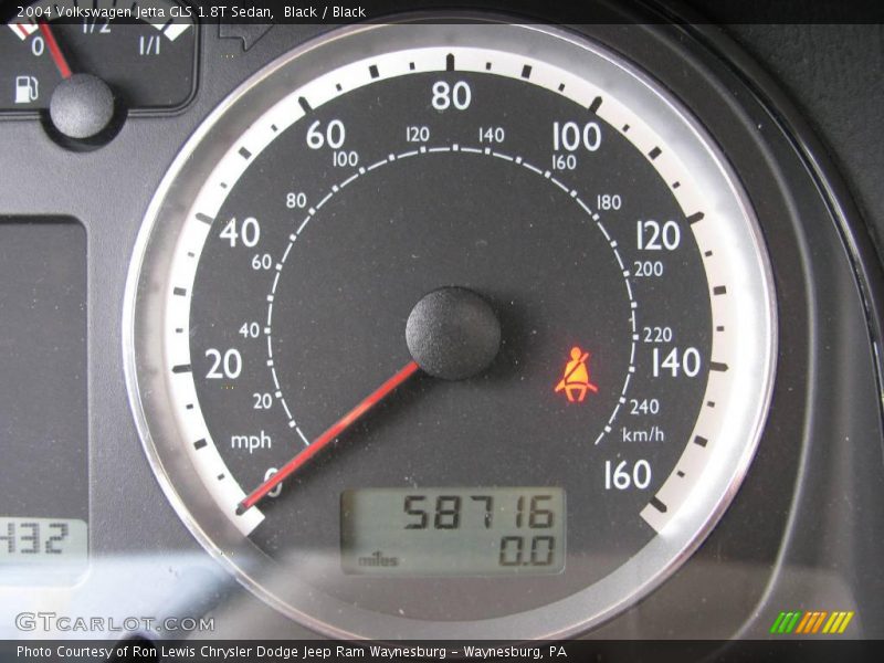 Black / Black 2004 Volkswagen Jetta GLS 1.8T Sedan