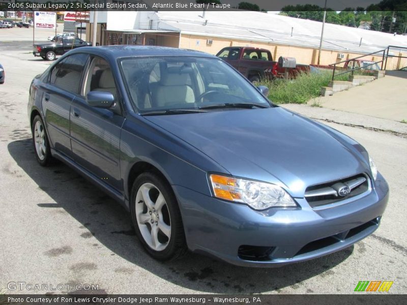 Atlantic Blue Pearl / Taupe 2006 Subaru Legacy 2.5i Special Edition Sedan