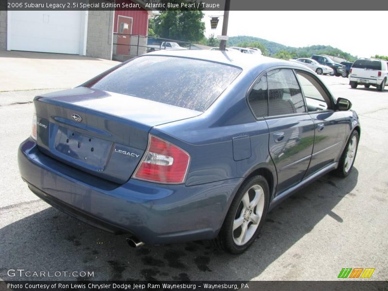 Atlantic Blue Pearl / Taupe 2006 Subaru Legacy 2.5i Special Edition Sedan