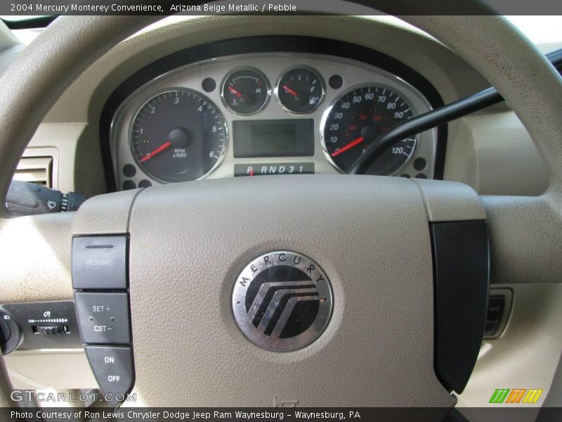Arizona Beige Metallic / Pebble 2004 Mercury Monterey Convenience