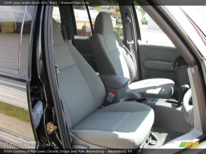 Black / Medium Slate Gray 2006 Jeep Liberty Sport 4x4