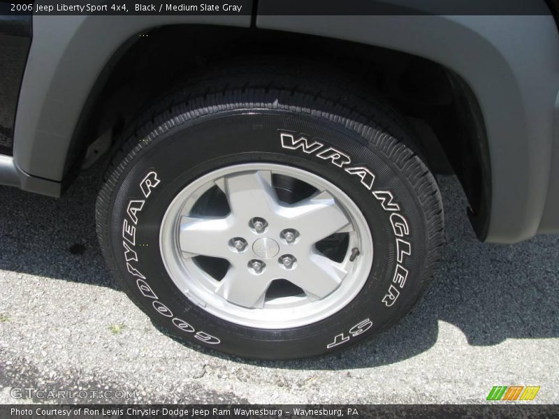 Black / Medium Slate Gray 2006 Jeep Liberty Sport 4x4