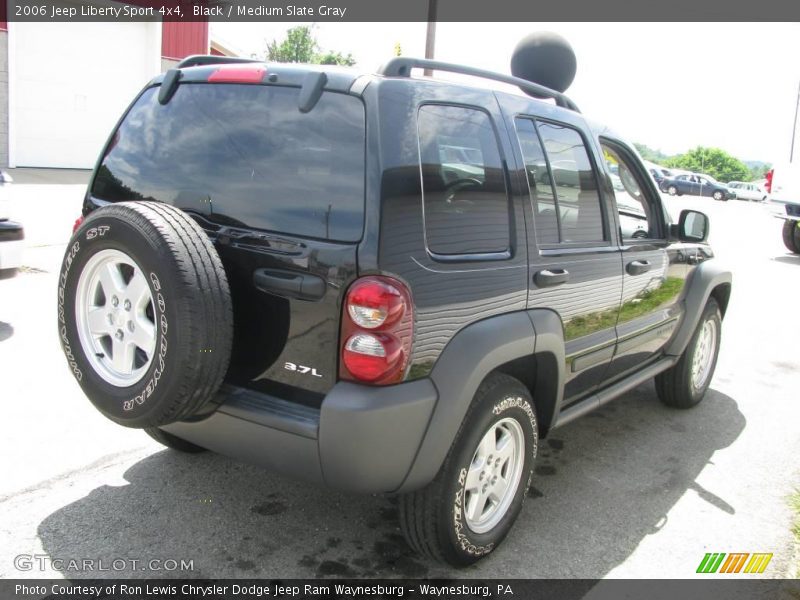 Black / Medium Slate Gray 2006 Jeep Liberty Sport 4x4