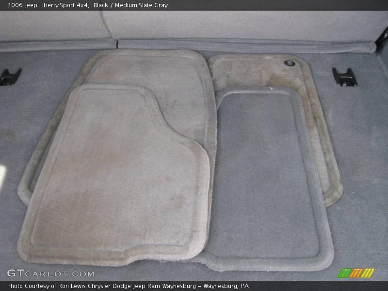 Black / Medium Slate Gray 2006 Jeep Liberty Sport 4x4