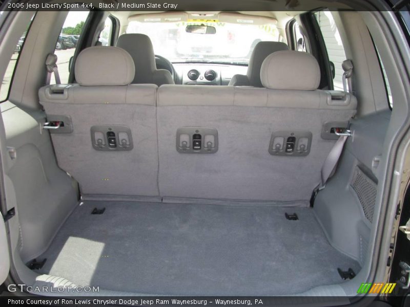 Black / Medium Slate Gray 2006 Jeep Liberty Sport 4x4